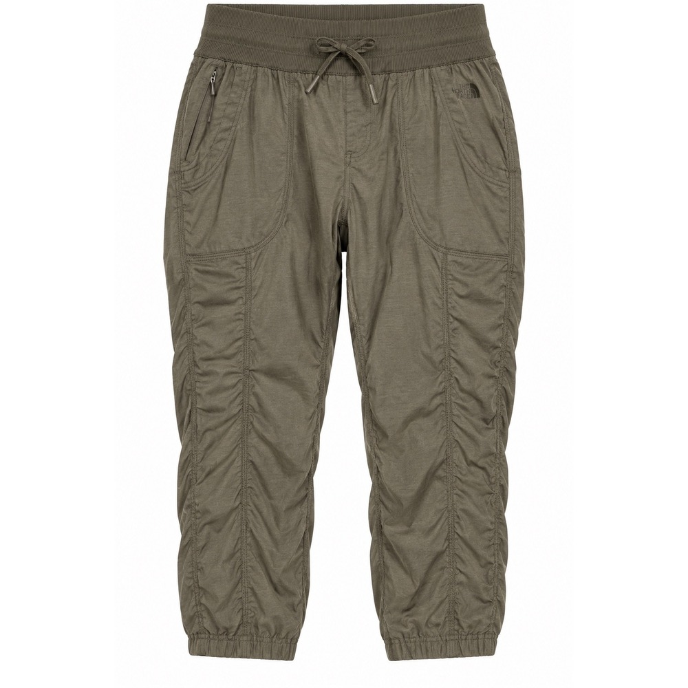 The North Face Aphrodite 2.0 Capri XS Taupe Green Hiking Gorpcore Trail NWT
